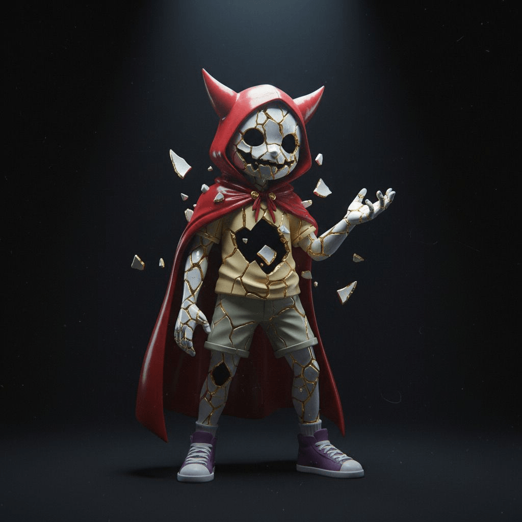 Broken sculpture 