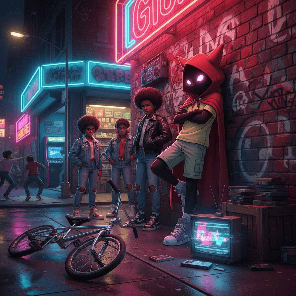 80s Street Shot