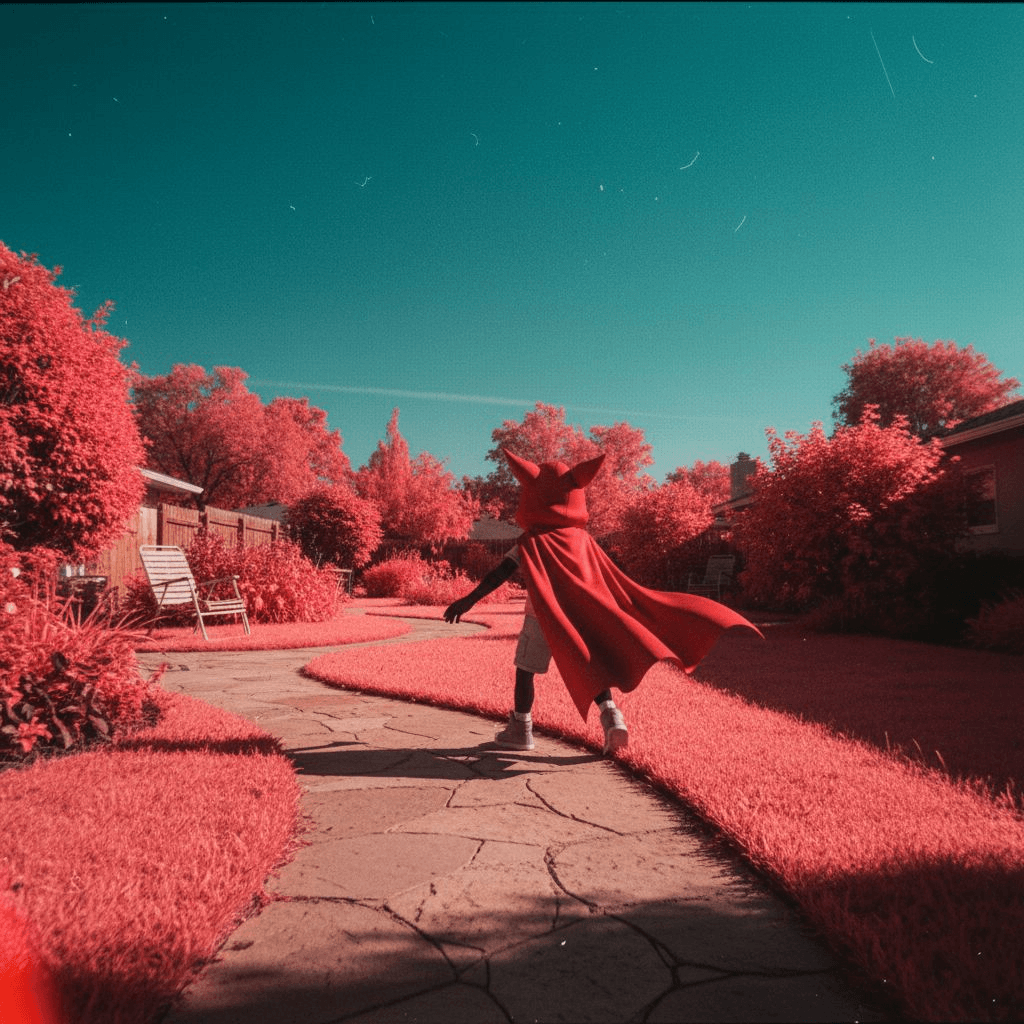 Surreal dreamlike morning